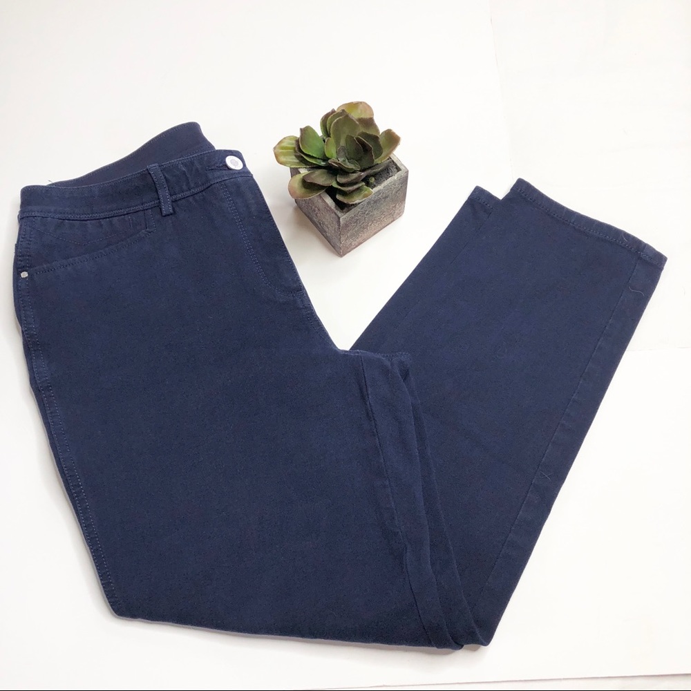 Chico’s So-Slimming high rise, slim ankle length